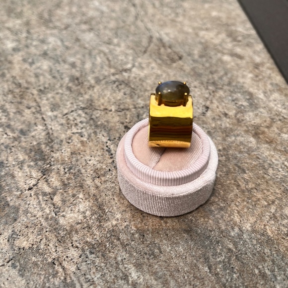 ADORNIA 14k gold plated ring - Picture 6 of 11